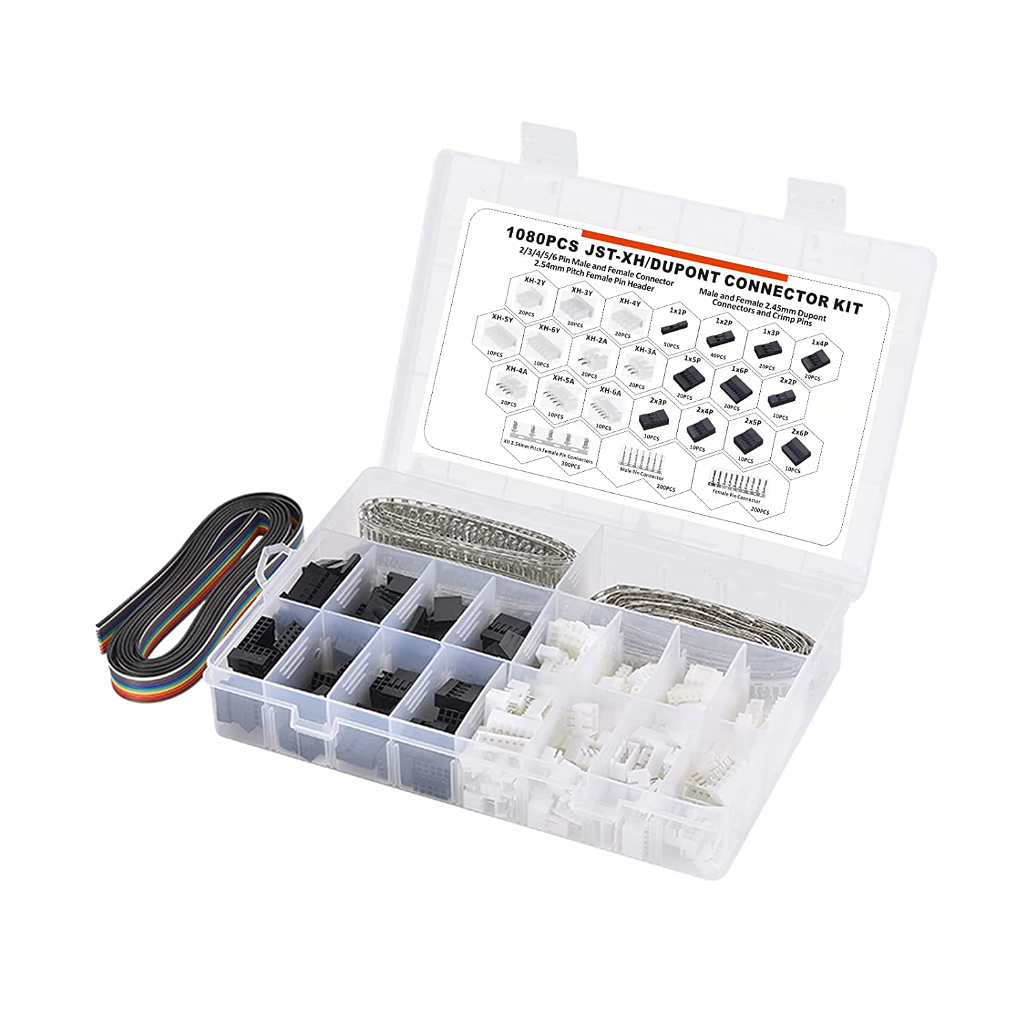 Head Pin Assorted - Kit de terminales Dupont/piezas 2 en