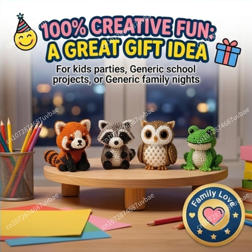 Jewelry Making Kit For Kids - Mini kit de manualidades con cuentas