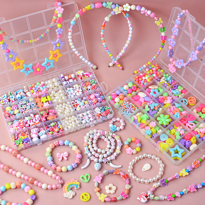 Jewelry Making Kit For Kids - Kit de Cuentas Sueltas para Manualidades,