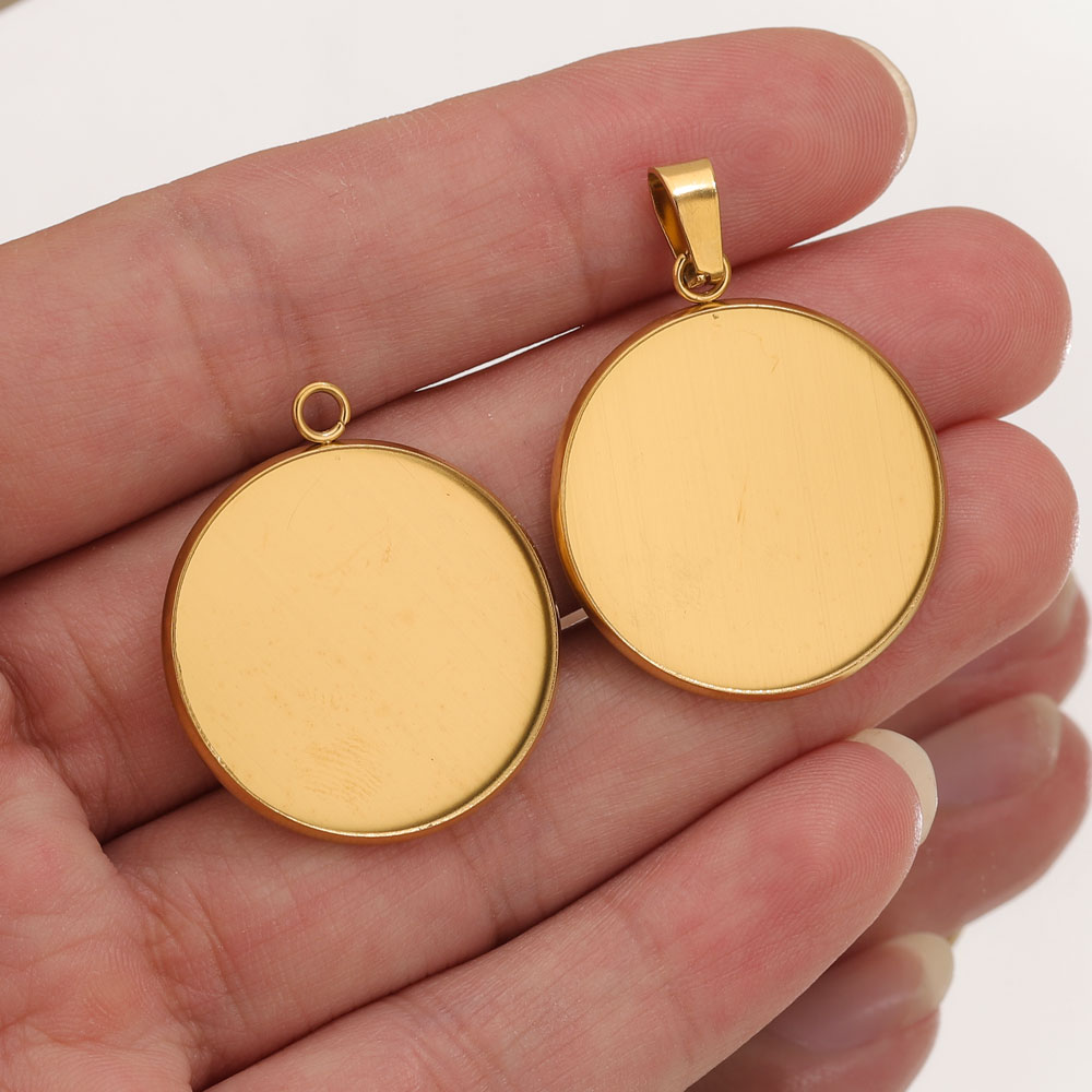 Jewelry Making With Resin - 10 Uds. De colgantes dorados de