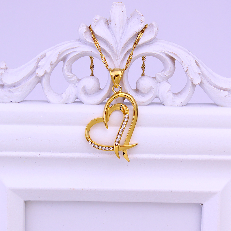 Jewelry Making New Zealand - Collar con colgante de corazón FS,
