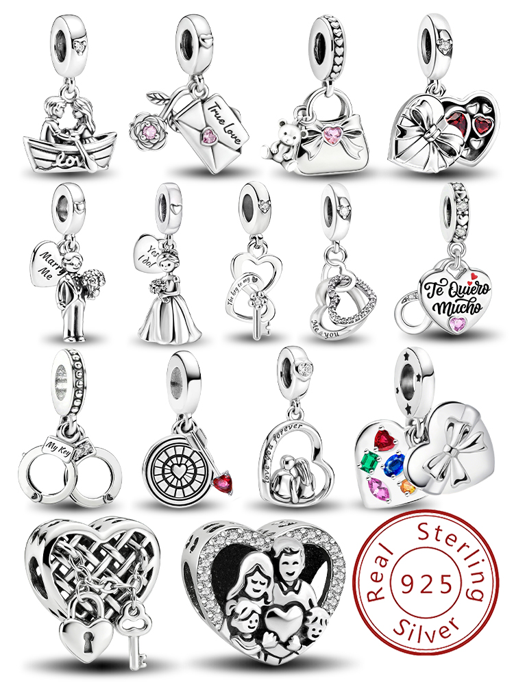 Jewelry Making For Couples - Colgante de Plata de Ley 925