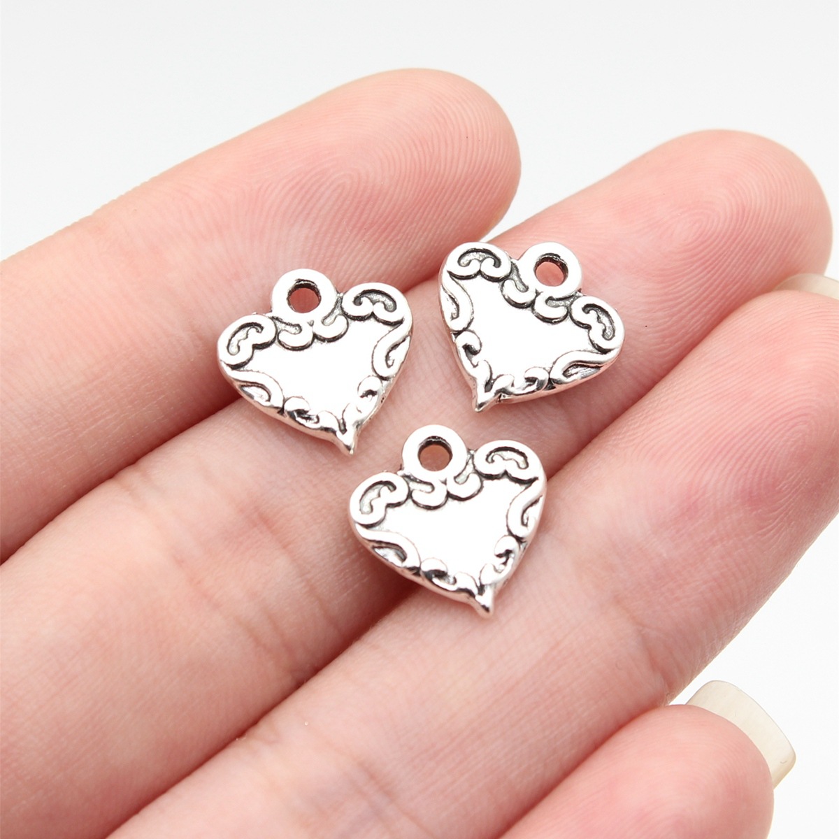 Jewelry Making For Couples - Colgante de Corazón con Rejilla para