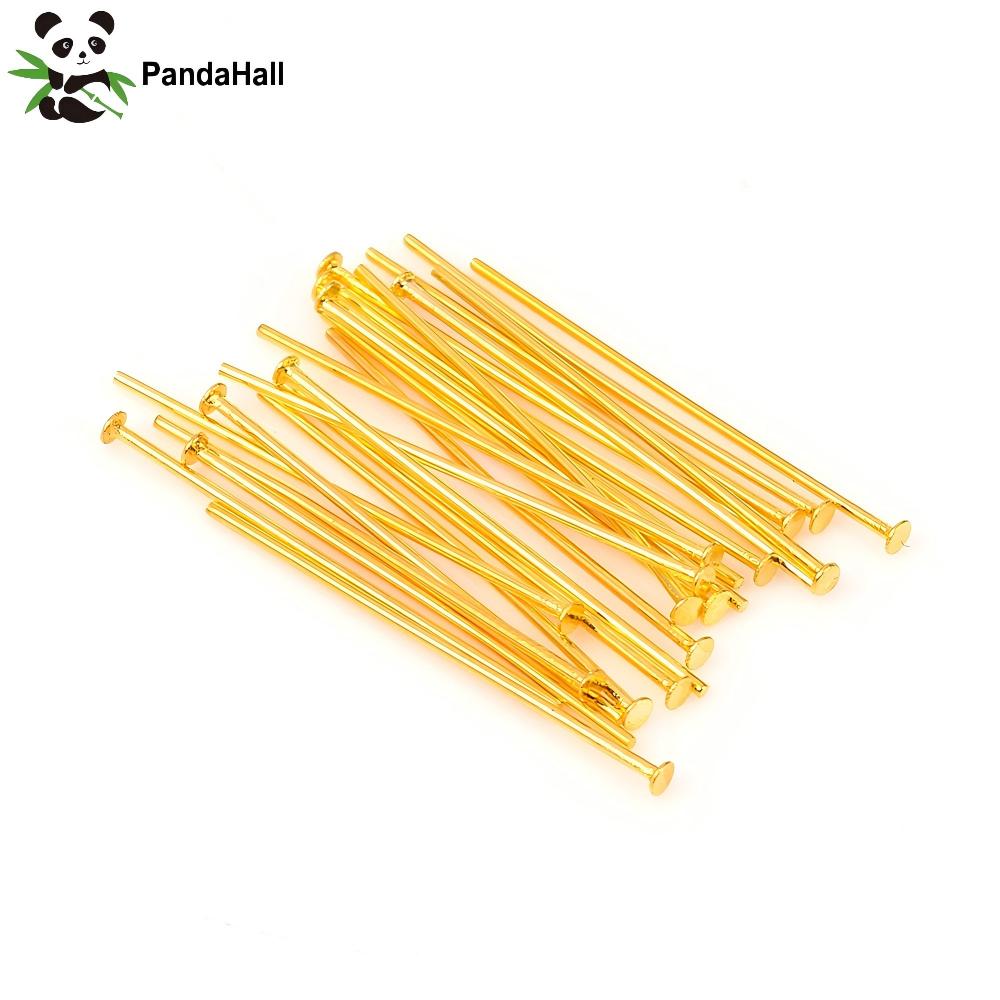 Head Pin Assorted - PandaHall 100 Piezas de Alfileres de