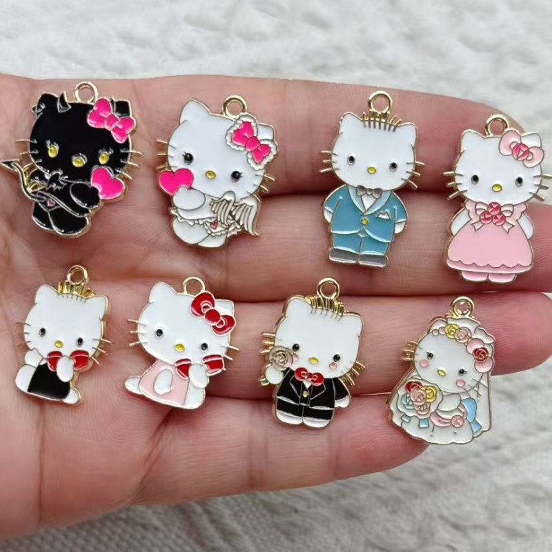 Jewelry Making For Couples - 10 piezas de dijes de gato