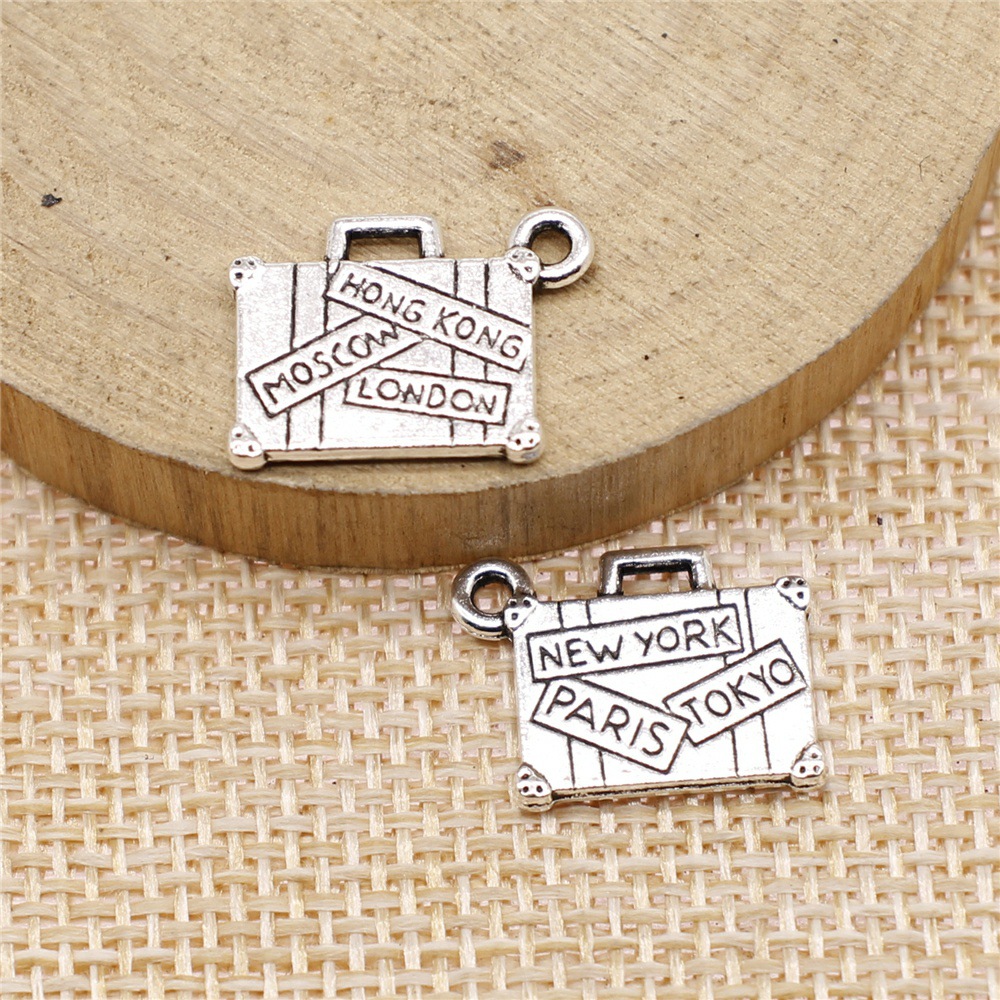 Abalorio de maleta de Metal, 1 - Jewelry Making Tokyo reseña y precio