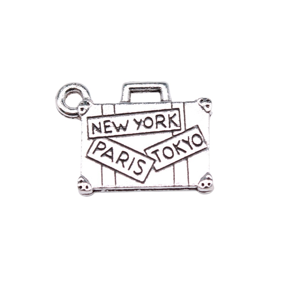 Abalorio de maleta de Metal, 1 - Jewelry Making Tokyo reseña y precio