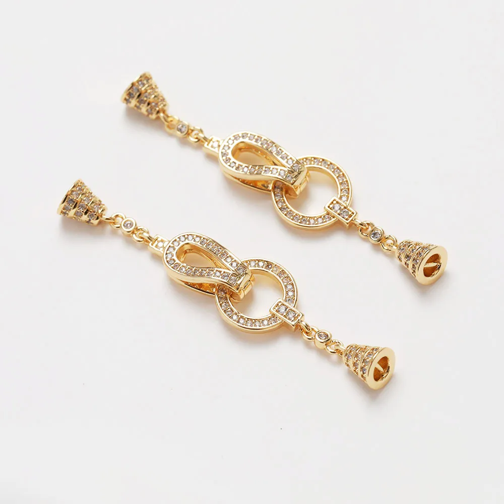 1 Uds Cz Pave collar conectore - Jewelry Making Hand Tools reseña y precio