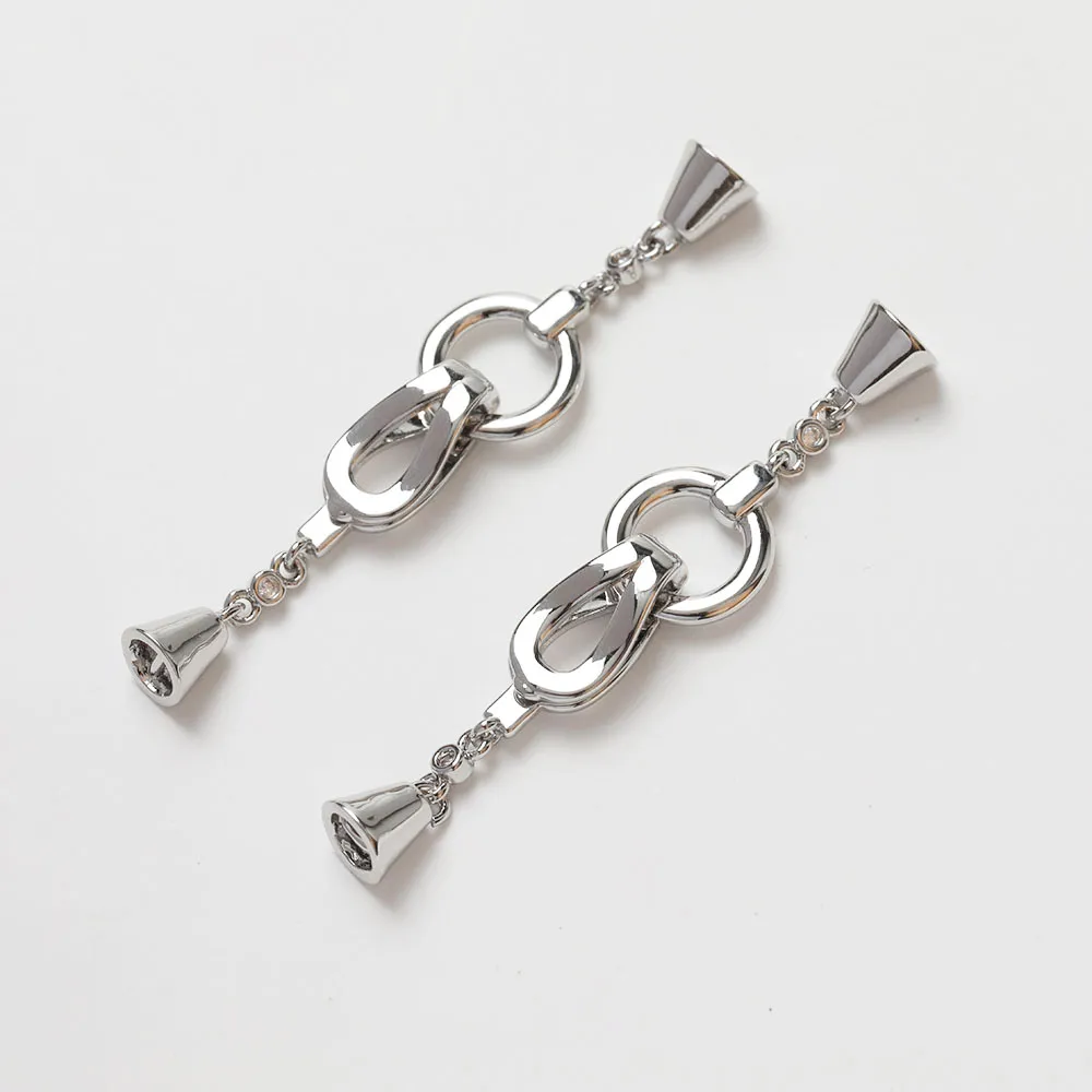 1 Uds Cz Pave collar conectore - Jewelry Making Hand Tools reseña y precio