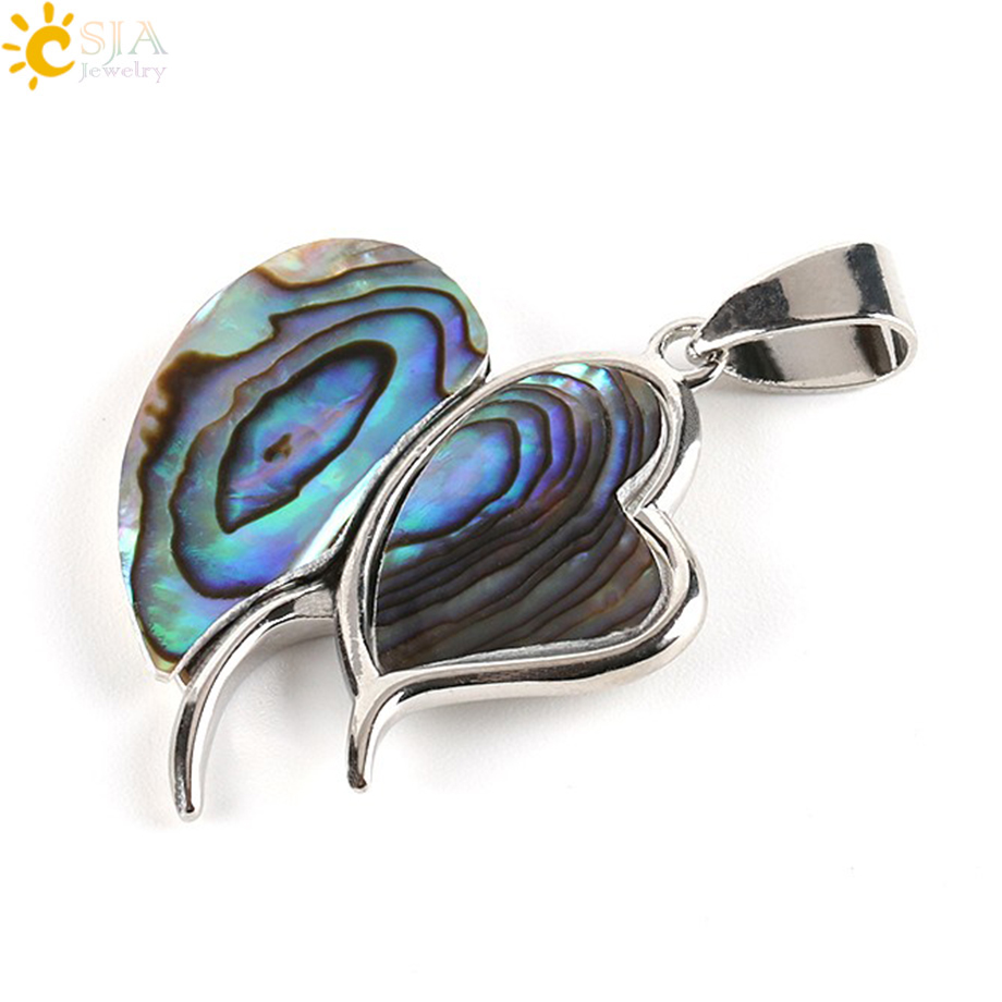 CSJA-colgantes de doble Corazó - Jewelry Making New Zealand reseña y precio