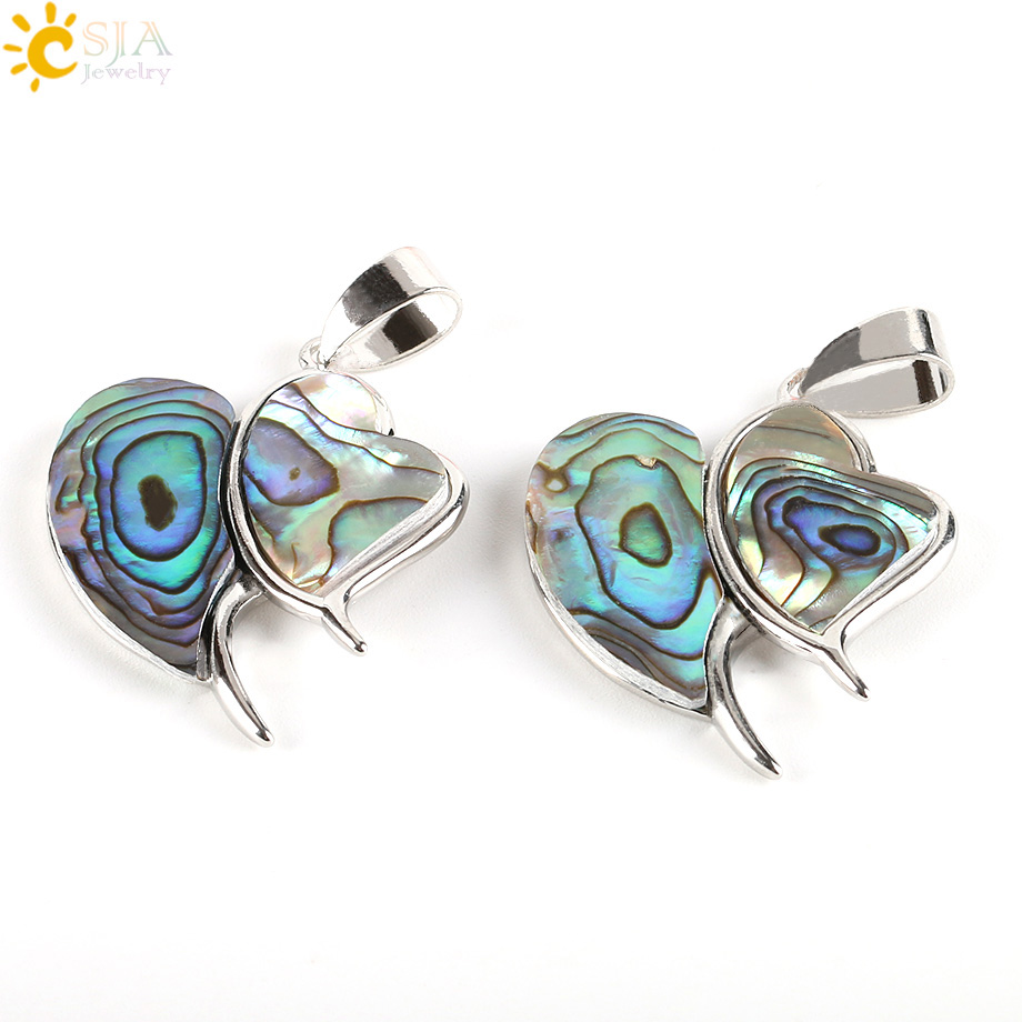 CSJA-colgantes de doble Corazó - Jewelry Making New Zealand reseña y precio