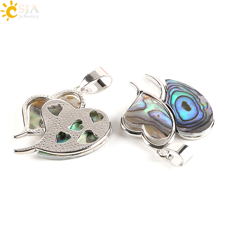 CSJA-colgantes de doble Corazó - Jewelry Making New Zealand reseña y precio