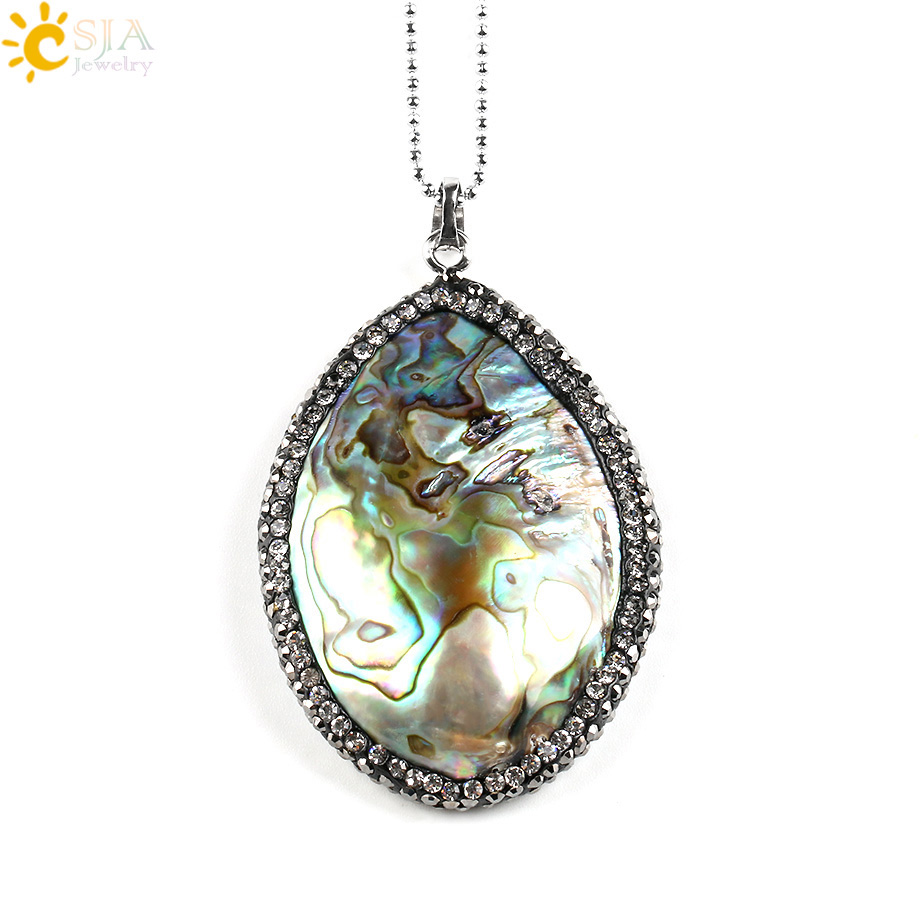 CSJA-collar con colgante de co - Jewelry Making New Zealand reseña y precio