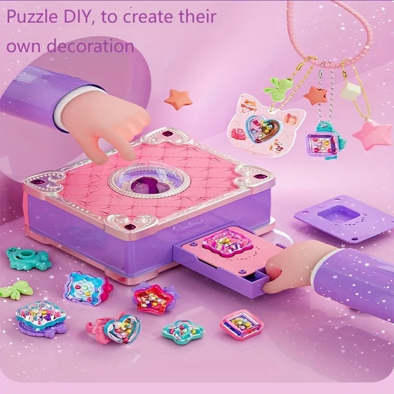 Kit de hacer pegatinas 3D, máq - Jewelry Making Kit For Kids reseña y precio