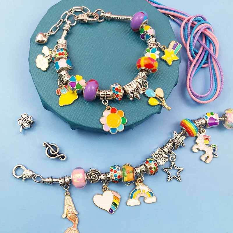 Kit DE FABRICACIÓN de pulseras - Jewelry Making Kit For Kids reseña y precio
