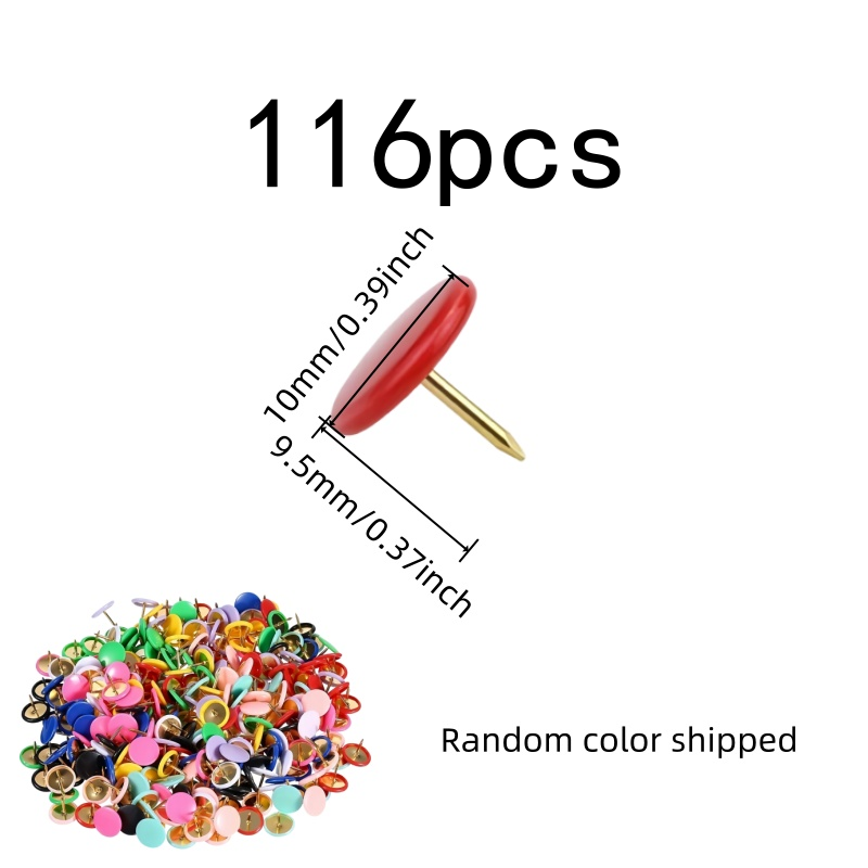 116 piezas de clavijas de cabe - Head Pin Assorted reseña y precio