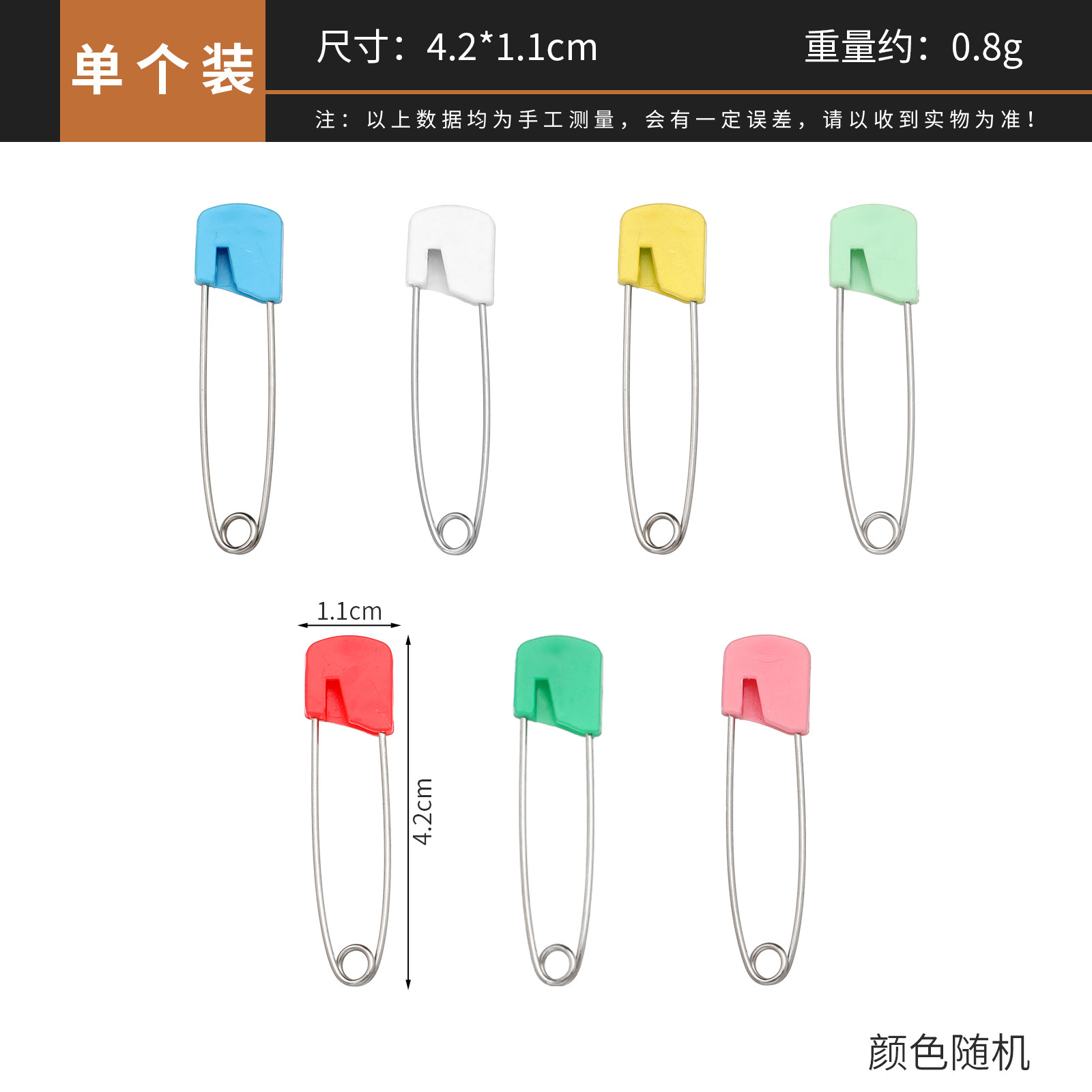 Alfileres de seguridad para be - Head Pin Assorted reseña y precio