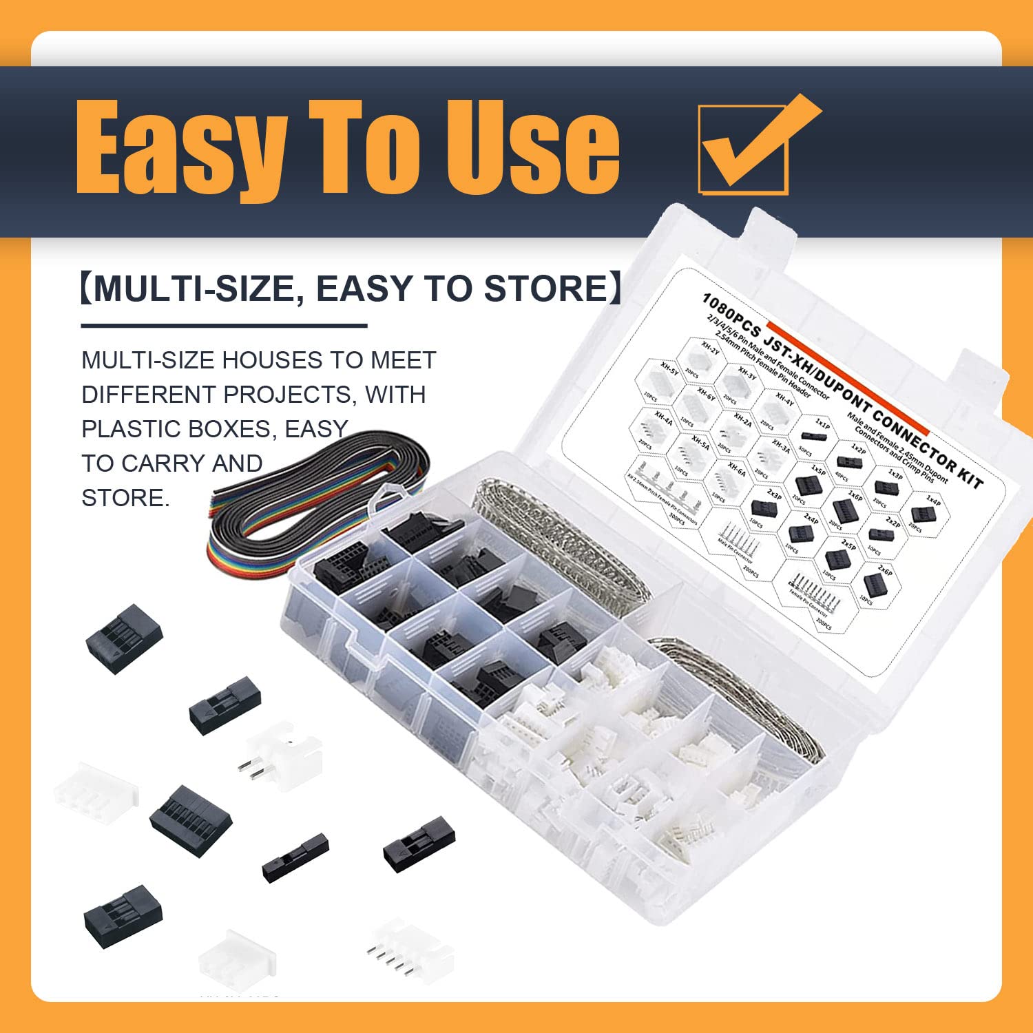 Kit de terminales Dupont/pieza - Head Pin Assorted reseña y precio