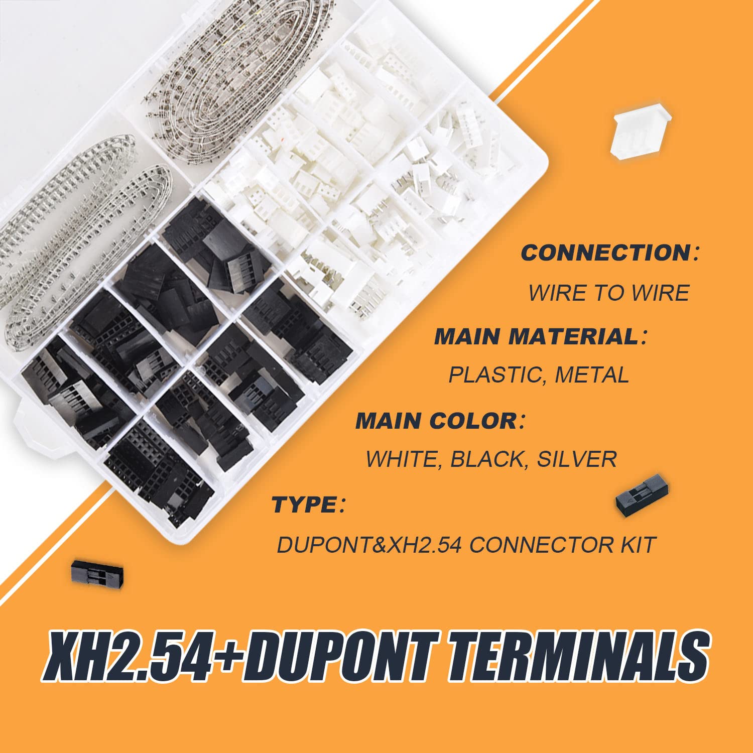 Kit de terminales Dupont/pieza - Head Pin Assorted reseña y precio