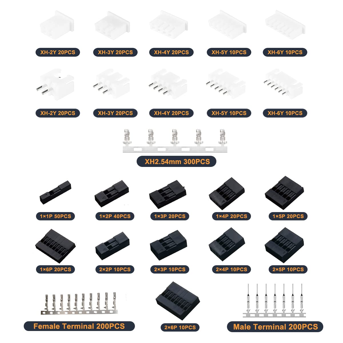Kit de terminales Dupont/pieza - Head Pin Assorted reseña y precio