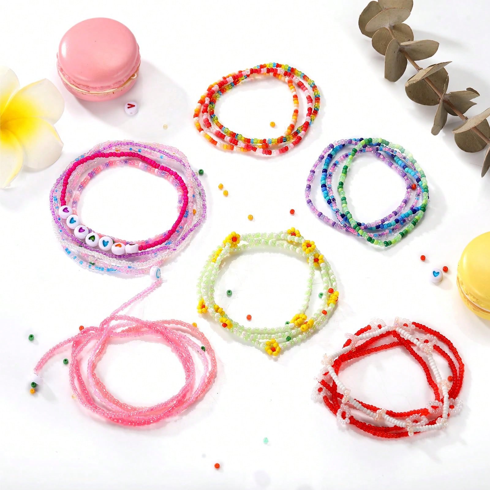 5760 piezas, caja de 24 compar - Jewelry Making Kit For Kids reseña y precio