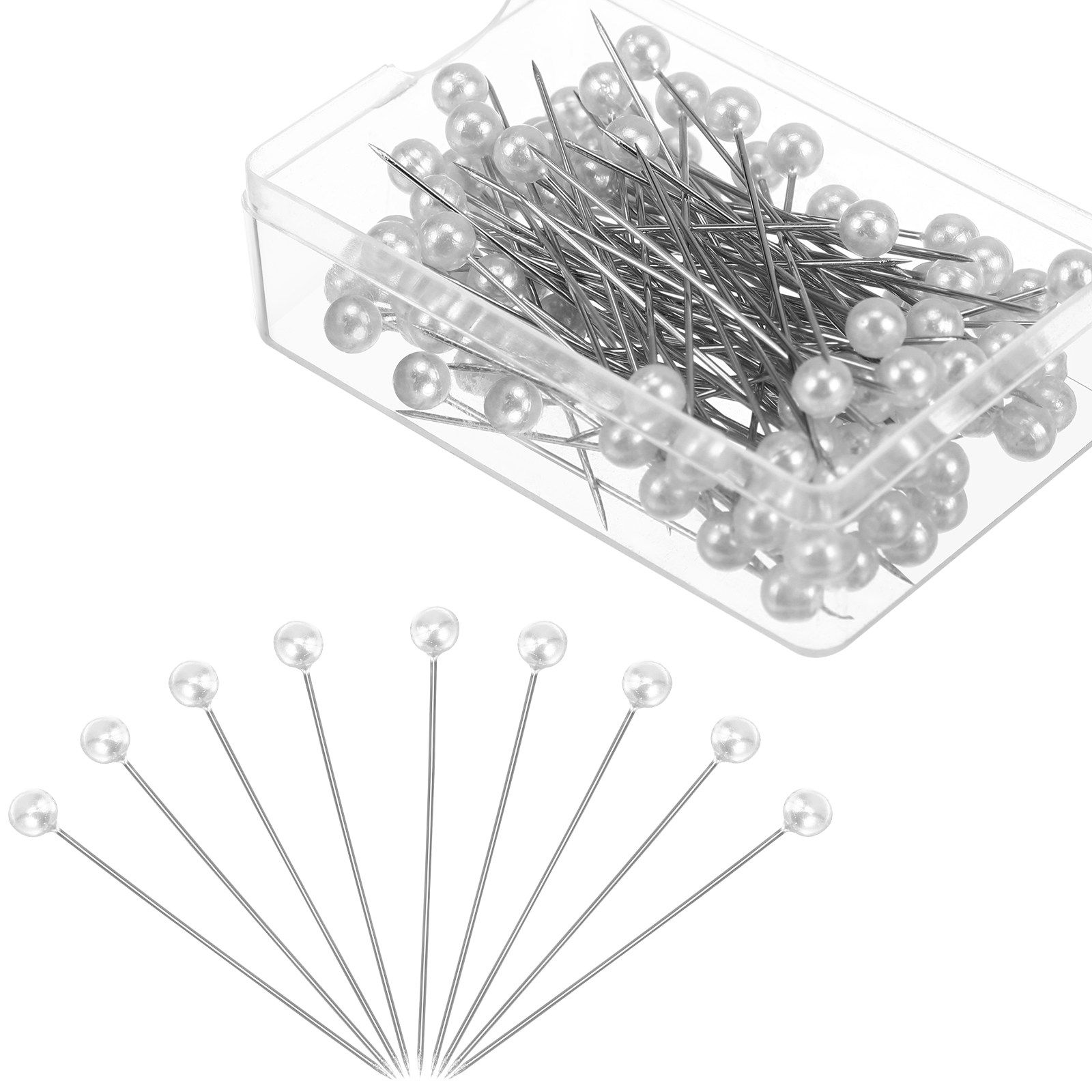 100 Piezas de Alfileres con Ca - Head Pin Assorted reseña y precio
