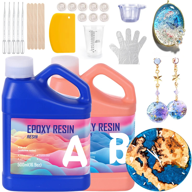 Kit de Resina Epoxi Fácil de M - Jewelry Making Uv Resin Kit reseña y precio