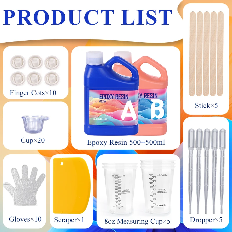 Kit de Resina Epoxi Fácil de M - Jewelry Making Uv Resin Kit reseña y precio