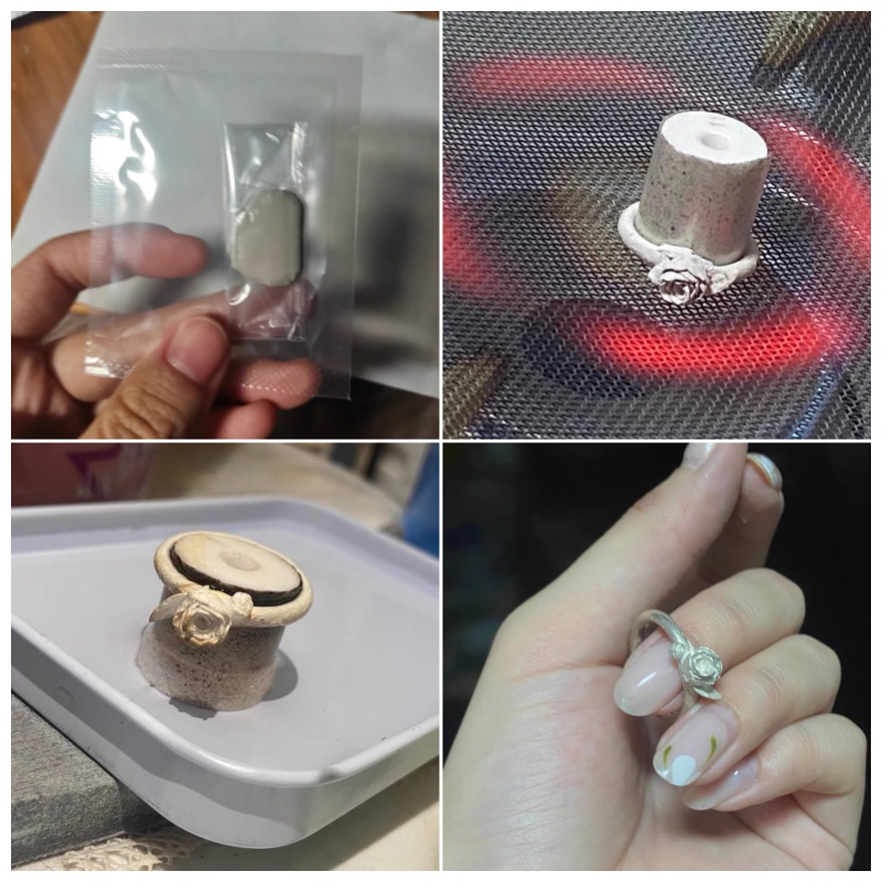 Arcilla de Plata Pura para Joy - Jewelry Making For Couples reseña y precio