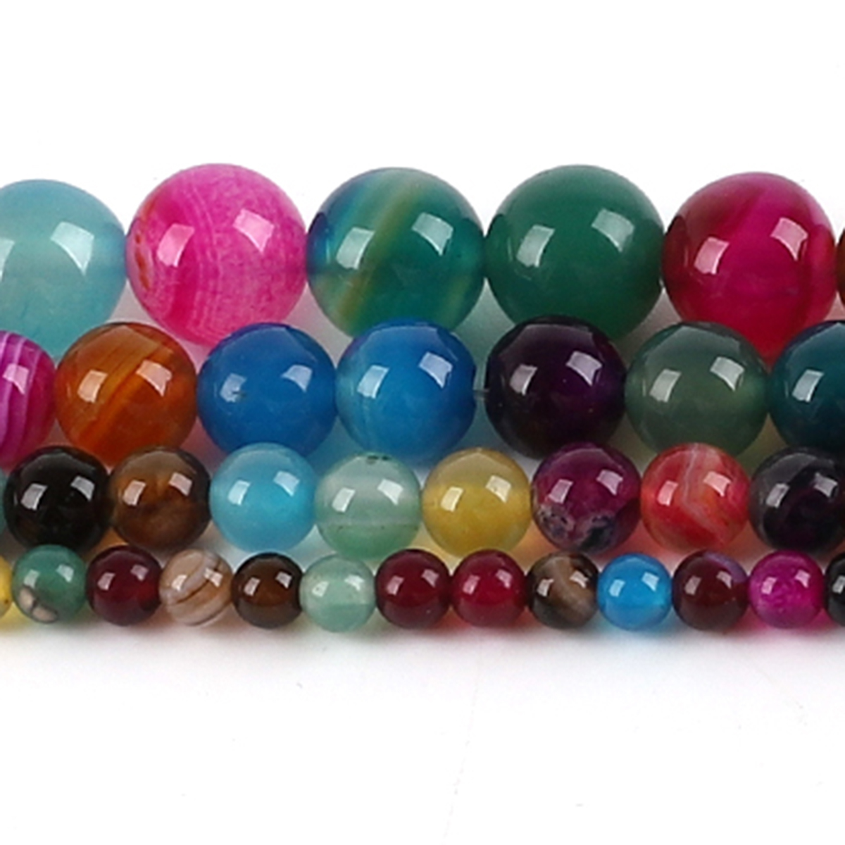 Cuentas de piedra de ágata nat - Jewelry Making Stones reseña y precio