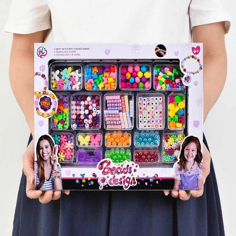 Juego de cuentas DIY para niña - Jewelry Making Kit For Kids reseña y precio