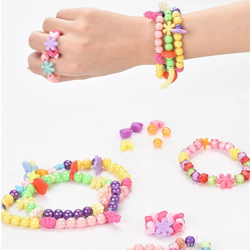 Juego de cuentas DIY para niña - Jewelry Making Kit For Kids reseña y precio