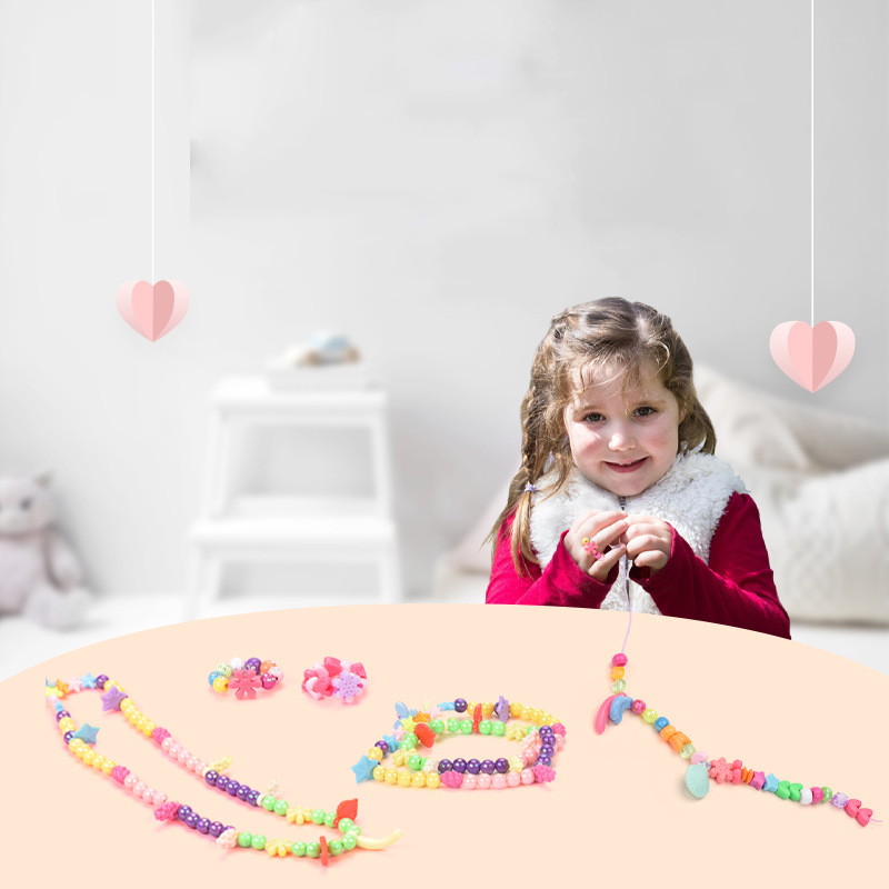 Juego de cuentas DIY para niña - Jewelry Making Kit For Kids reseña y precio