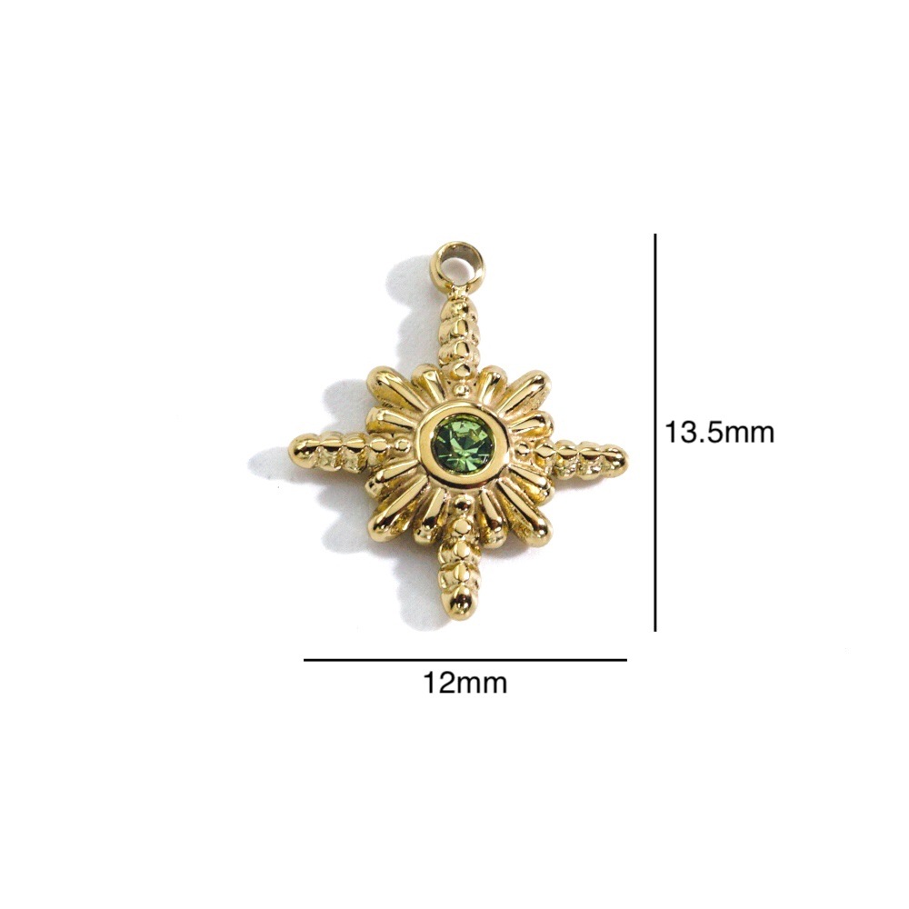 Colgante de acero inoxidable p - Jewelry Making Stones reseña y precio