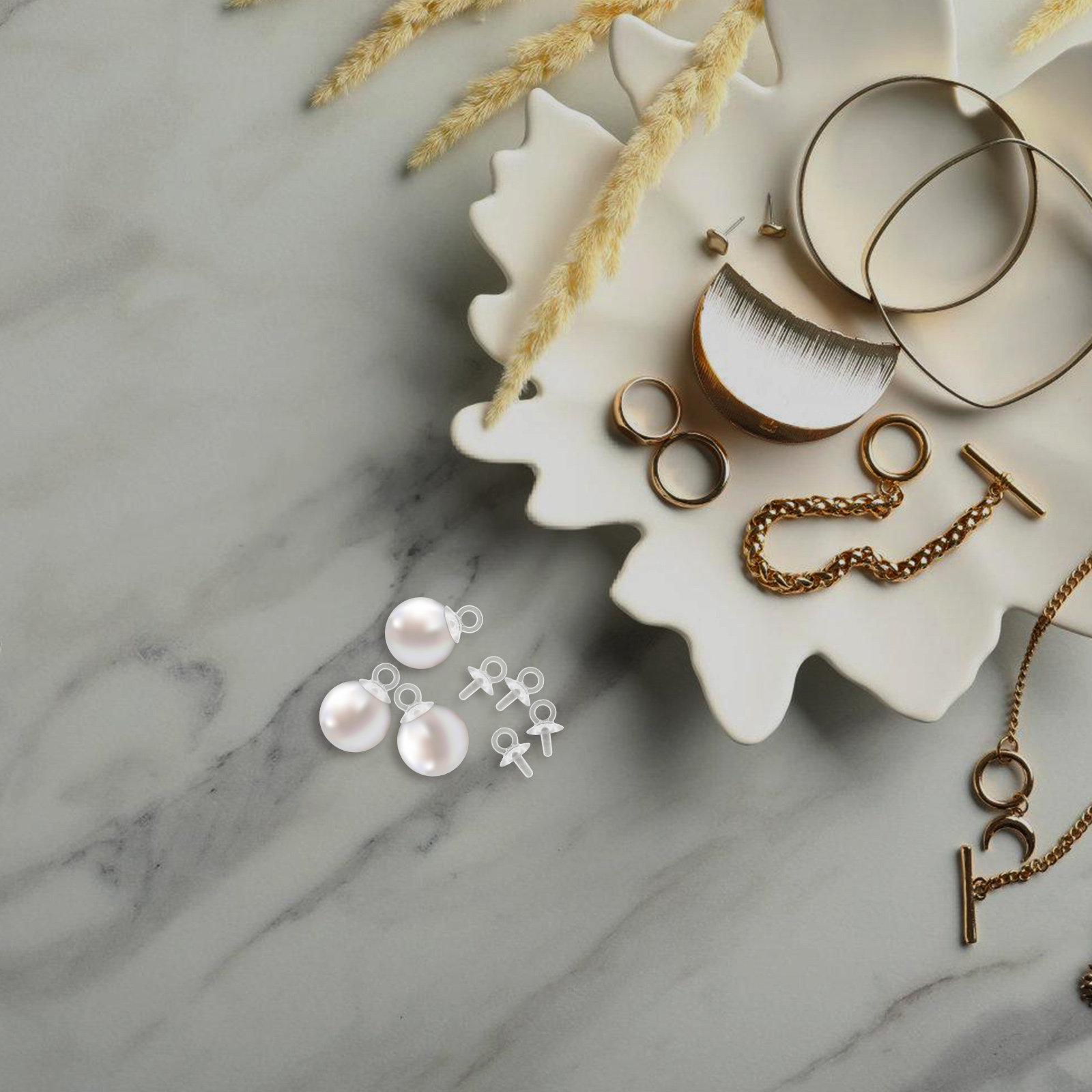 100 Piezas de Soportes de Resi - Jewelry Making With Resin reseña y precio