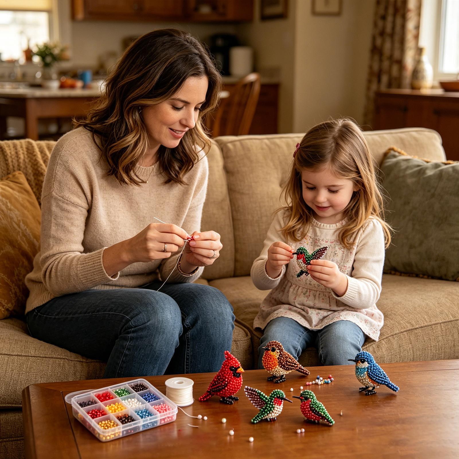Kit de Animales 3D con Cuentas - Jewelry Making Kit For Kids reseña y precio