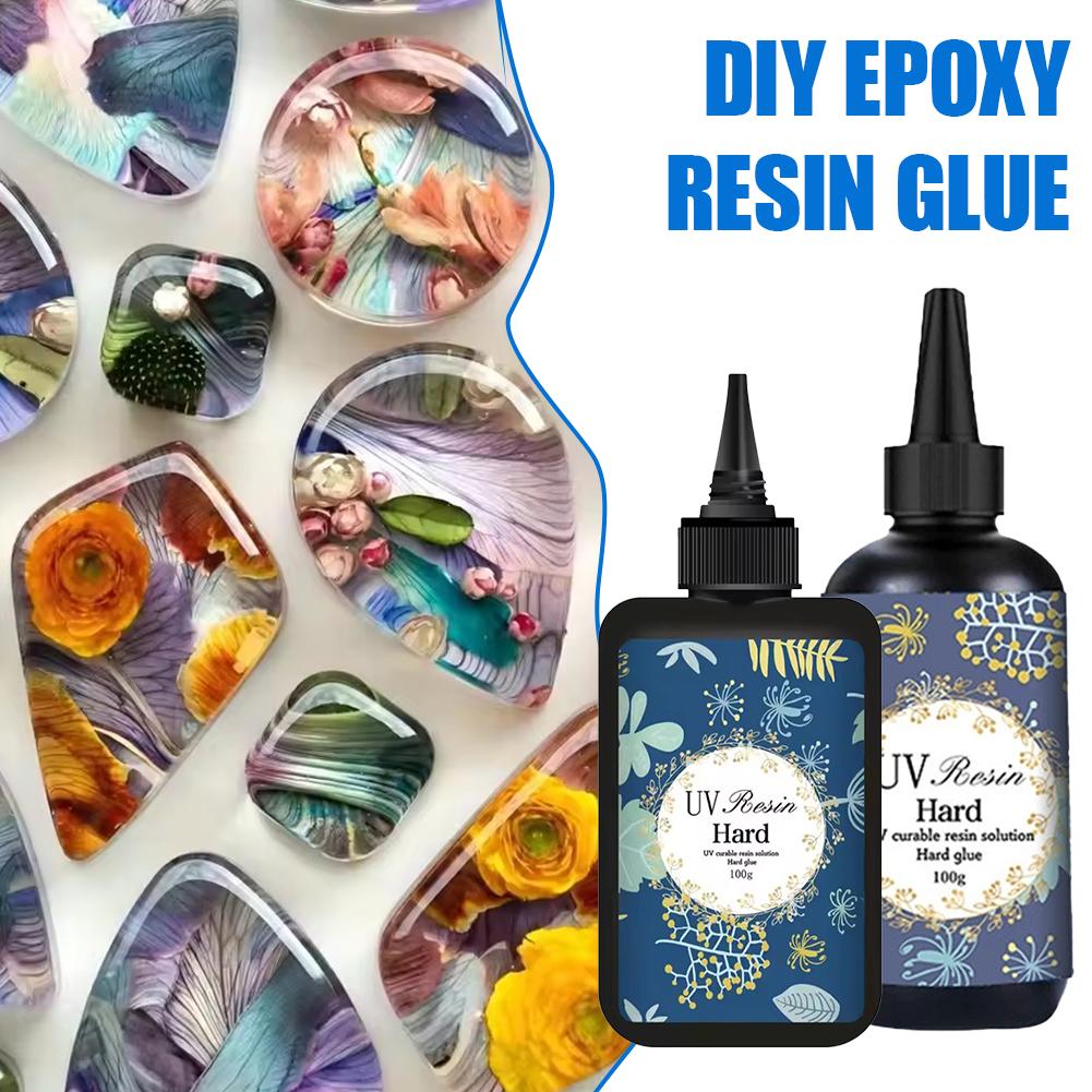 Resina UV Transparente de Alta - Jewelry Making Uv Resin Kit reseña y precio