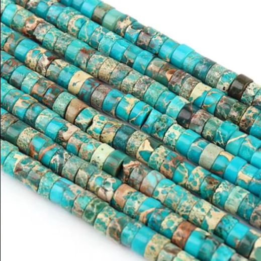 Cuentas de turquesa natural Em - Jewelry Making Stones reseña y precio