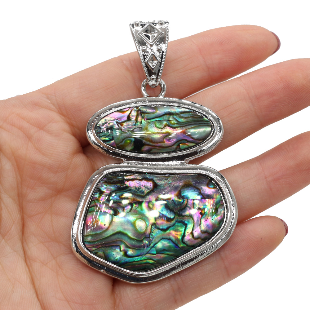 Abalorio colgante de concha de - Jewelry Making New Zealand reseña y precio