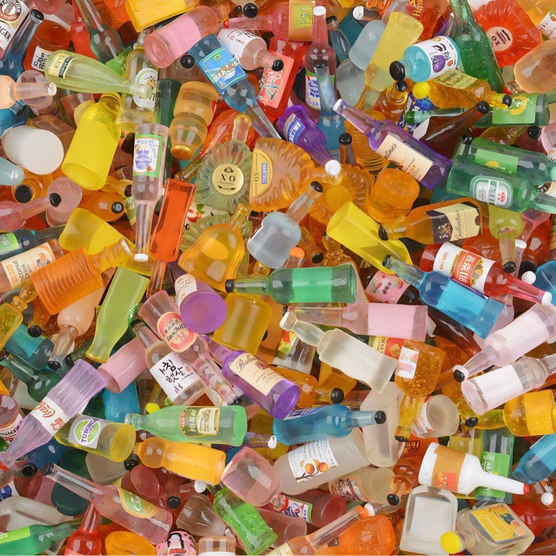 Miniatura de Botella de Vino S - Jewelry Making With Resin reseña y precio