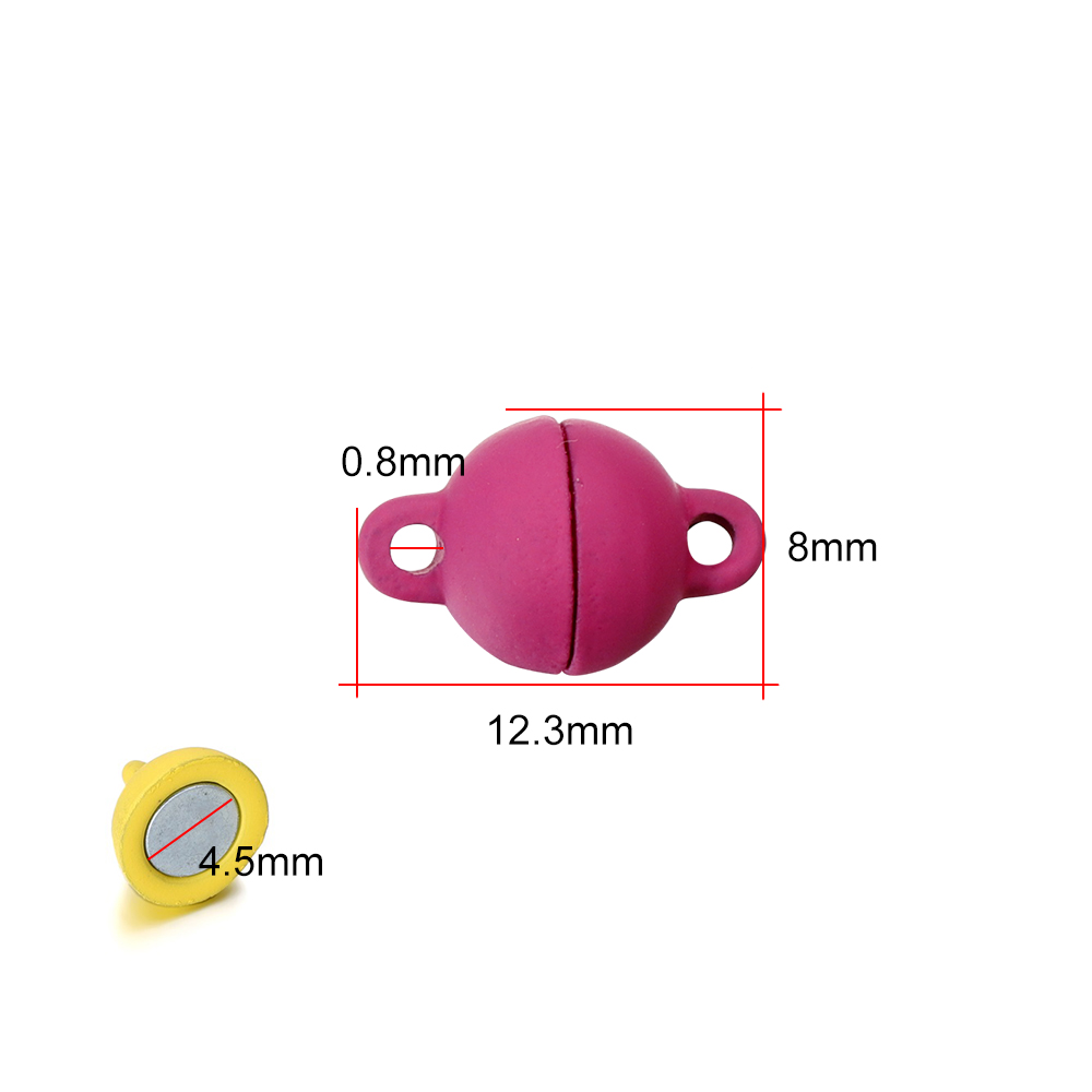 5 pares de conector magnético  - Jewelry Making For Couples reseña y precio