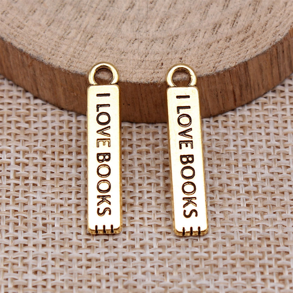Dijes de I Love Books para mat - Jewelry Making Guide Book reseña y precio