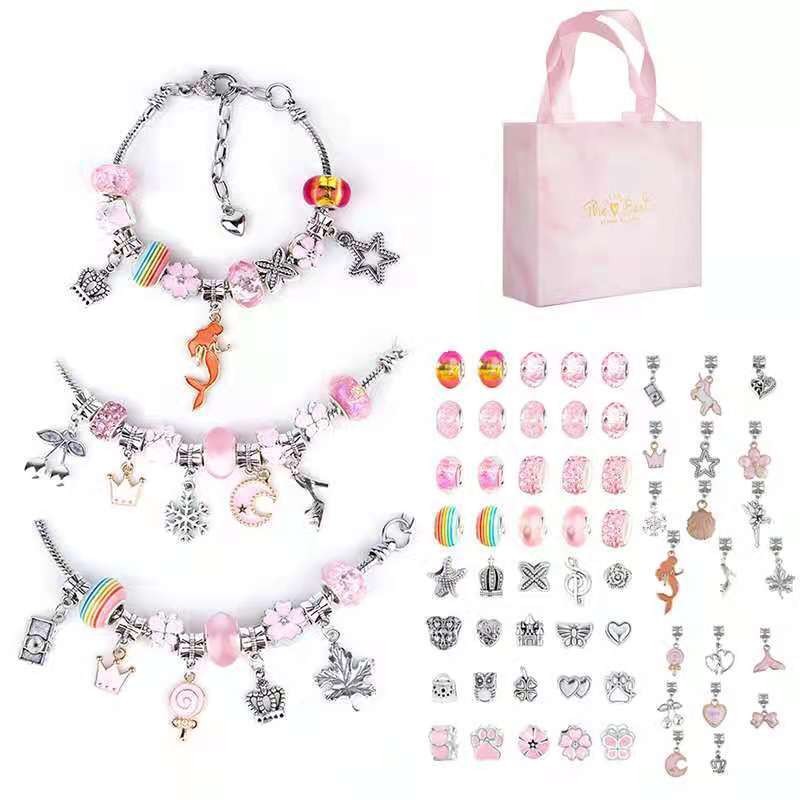 Kit DE FABRICACIÓN de pulseras - Jewelry Making Kit For Kids reseña y precio