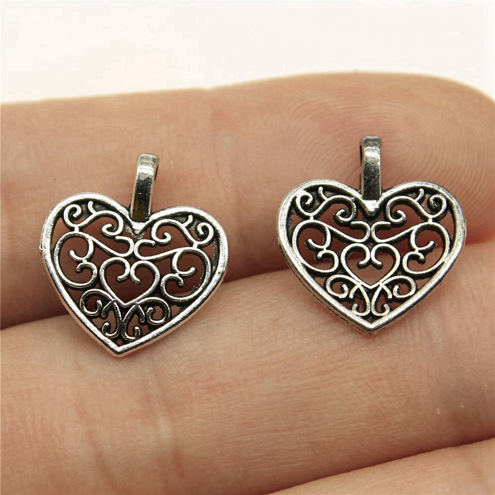 Colgante de Corazón con Rejill - Jewelry Making For Couples reseña y precio