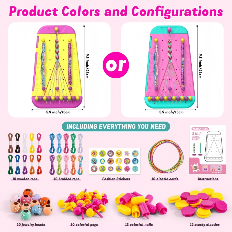 Kit para hacer joyas y pulsera - Jewelry Making Kit For Kids reseña y precio