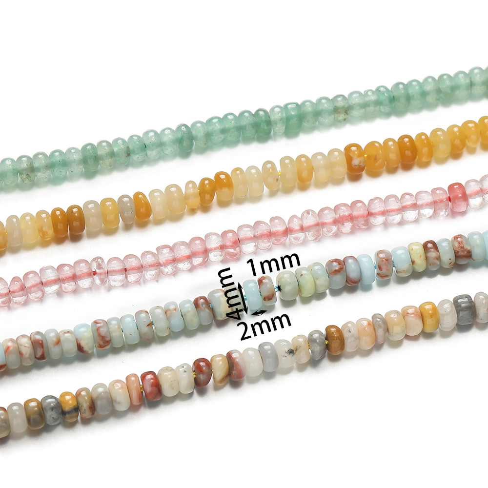 1 hebra de cuentas redondas pl - Jewelry Making Stones reseña y precio