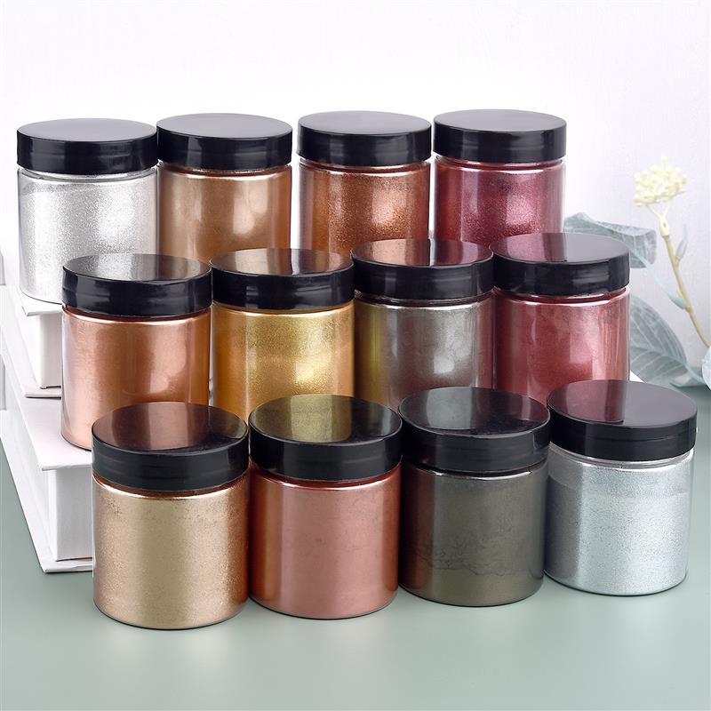 50g brillo metálico oro plata  - Jewelry Making Uv Resin Kit reseña y precio