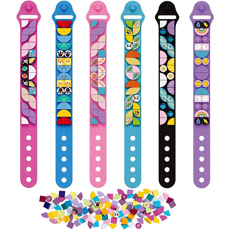 Juego de 6 piezas de bloques d - Jewelry Making Kit For Kids reseña y precio