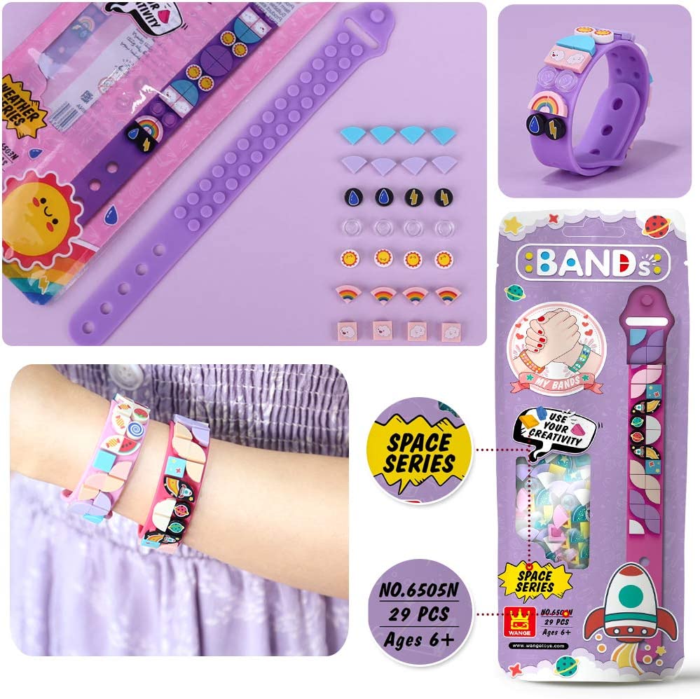 Juego de 6 piezas de bloques d - Jewelry Making Kit For Kids reseña y precio