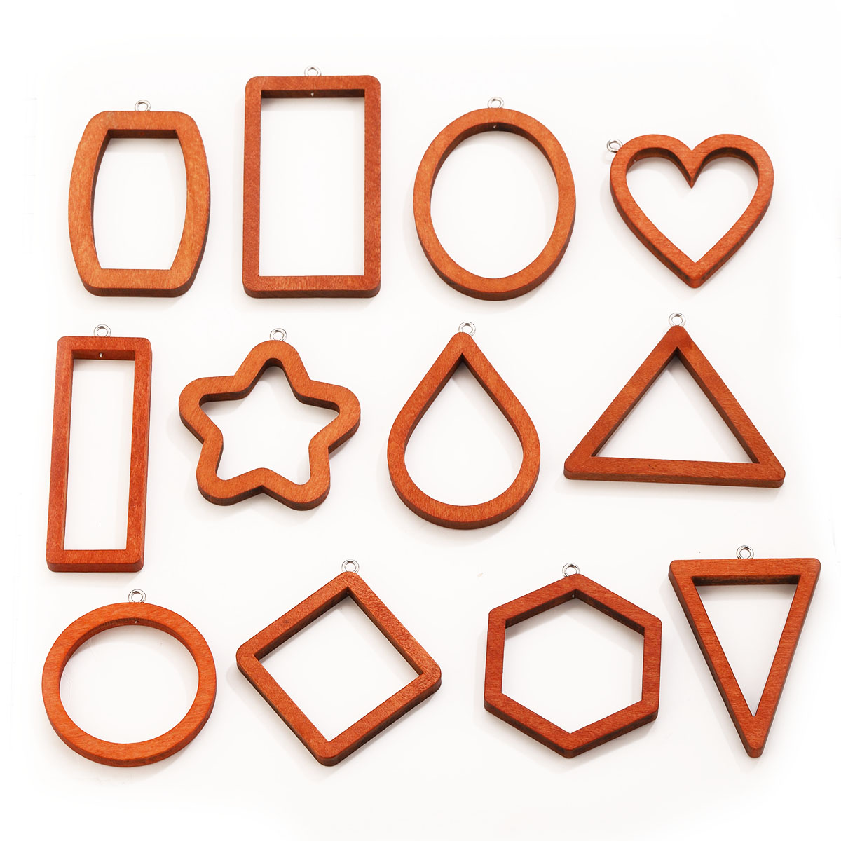 10PCS Dijes Geométricos de Mad - Jewelry Making With Resin reseña y precio